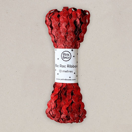 Petra Boase Ric Rac Ribbon Ruby Red