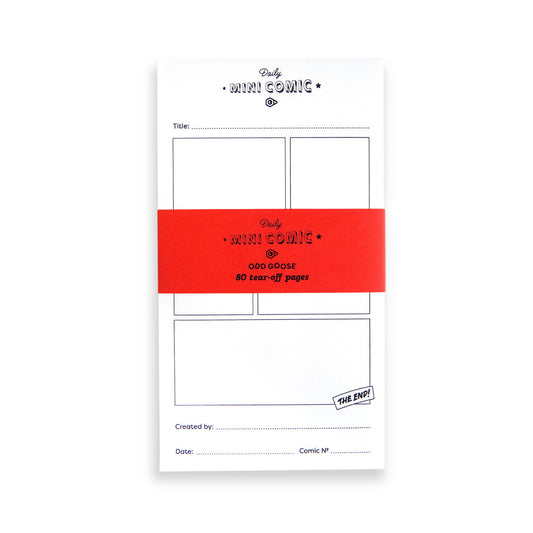 Odd Goose Daily Mini Comic Drawing Notepad
