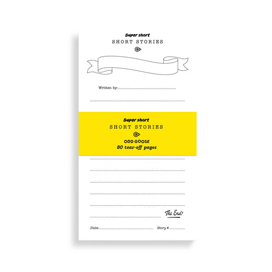 Odd Goose Super Short Stories Notepad