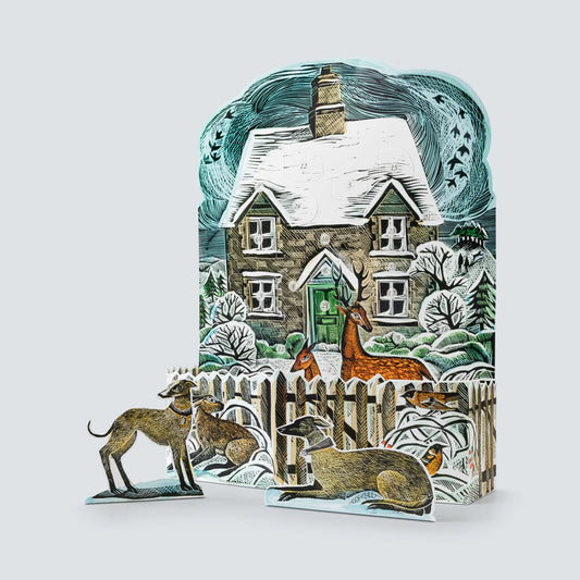Art Angels Christmas Cottage Advent Calendar