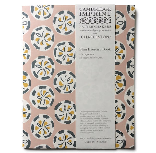 Cambridge Imprint Plain Exercise Book Charleston Roundel