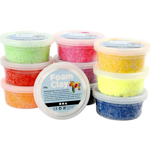 Creativ Company Foam Clay Set of 10