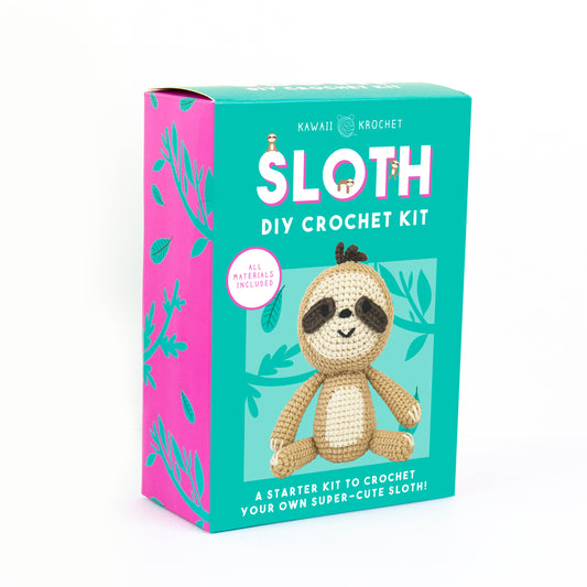 Gift Republic DIY Sloth Crochet Kit