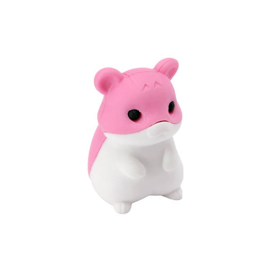 Iwako Hamster Eraser Pink
