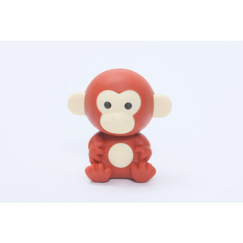 Iwako Monkey Eraser Brown