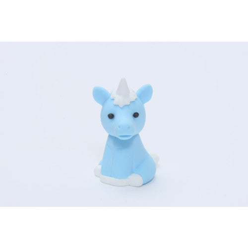 Iwako Unicorn Eraser Blue