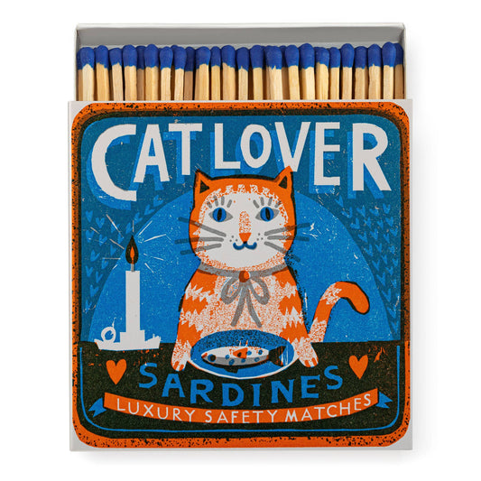 Archivist Gallery Cat Lover Square Matchboxes