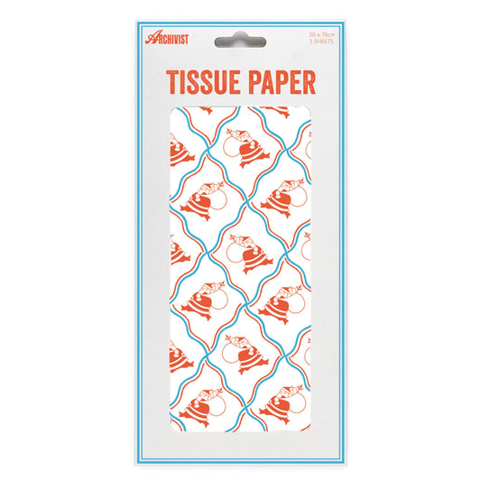 Archivist Gallery Santa Tissue Paper