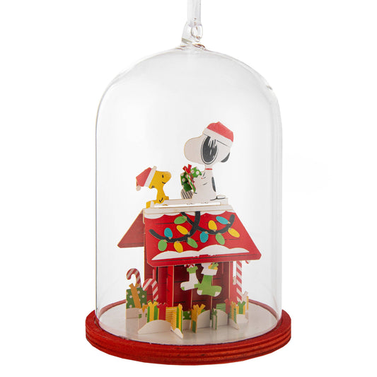 Hallmark Peanuts™ Snoopy Glass Dome Signature Ornament