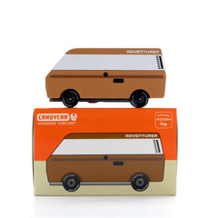 Candylab VW T3 Brown Wooden Diecast Toy Car