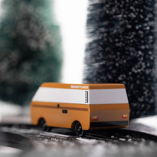 Candylab VW T3 Brown Wooden Diecast Toy Car
