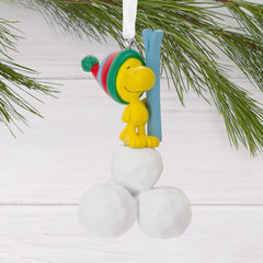 Hallmark Peanuts™ Woodstock With Snowballs Ornament