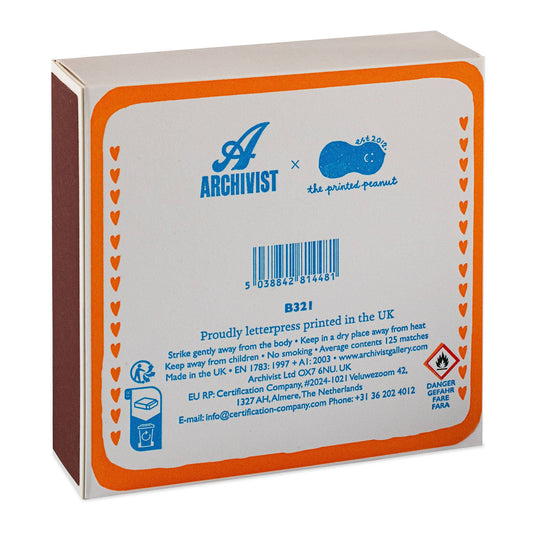 Archivist Gallery Cat Lover Square Matchboxes