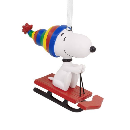 Hallmark Peanuts™ Snoopy On Sled Ornament