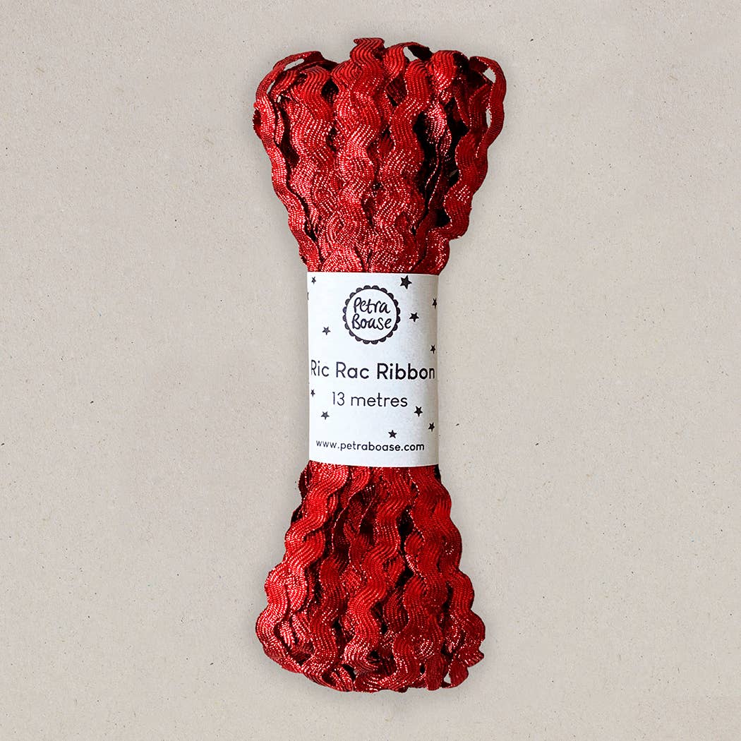 Petra Boase Ric Rac Ribbon Ruby Red