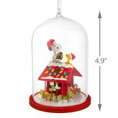 Hallmark Peanuts™ Snoopy Glass Dome Signature Ornament
