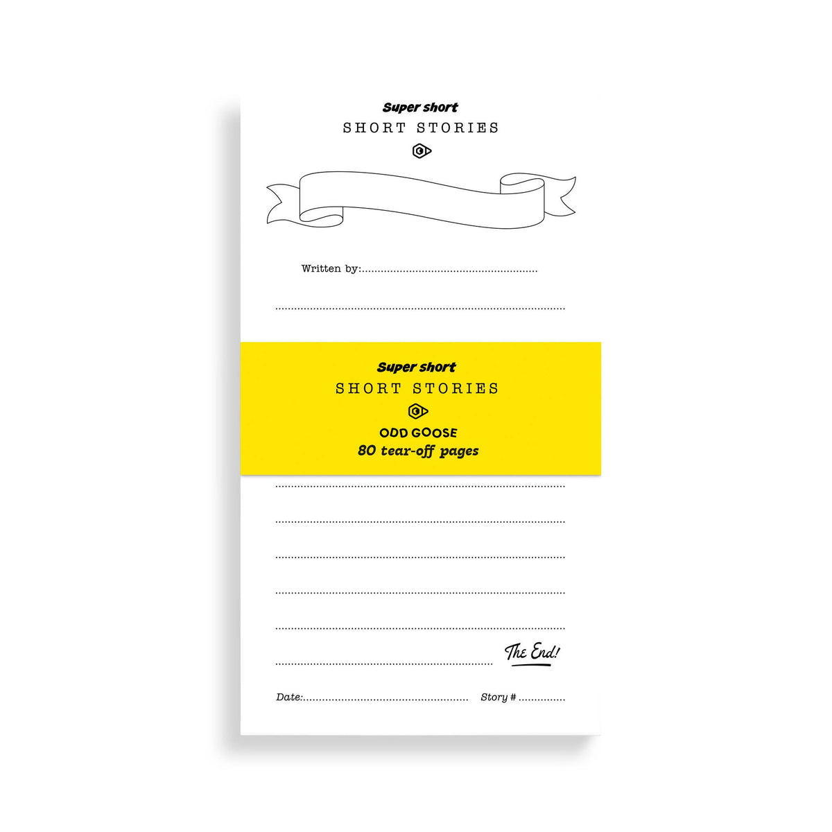 Odd Goose Super Short Stories Notepad