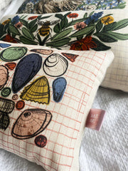 Aimee Mac Illustration Shell Bolster Cushion