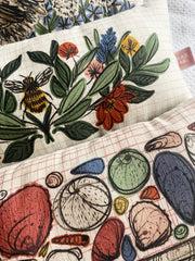 Aimee Mac Illustration Bee Bolster Cushion