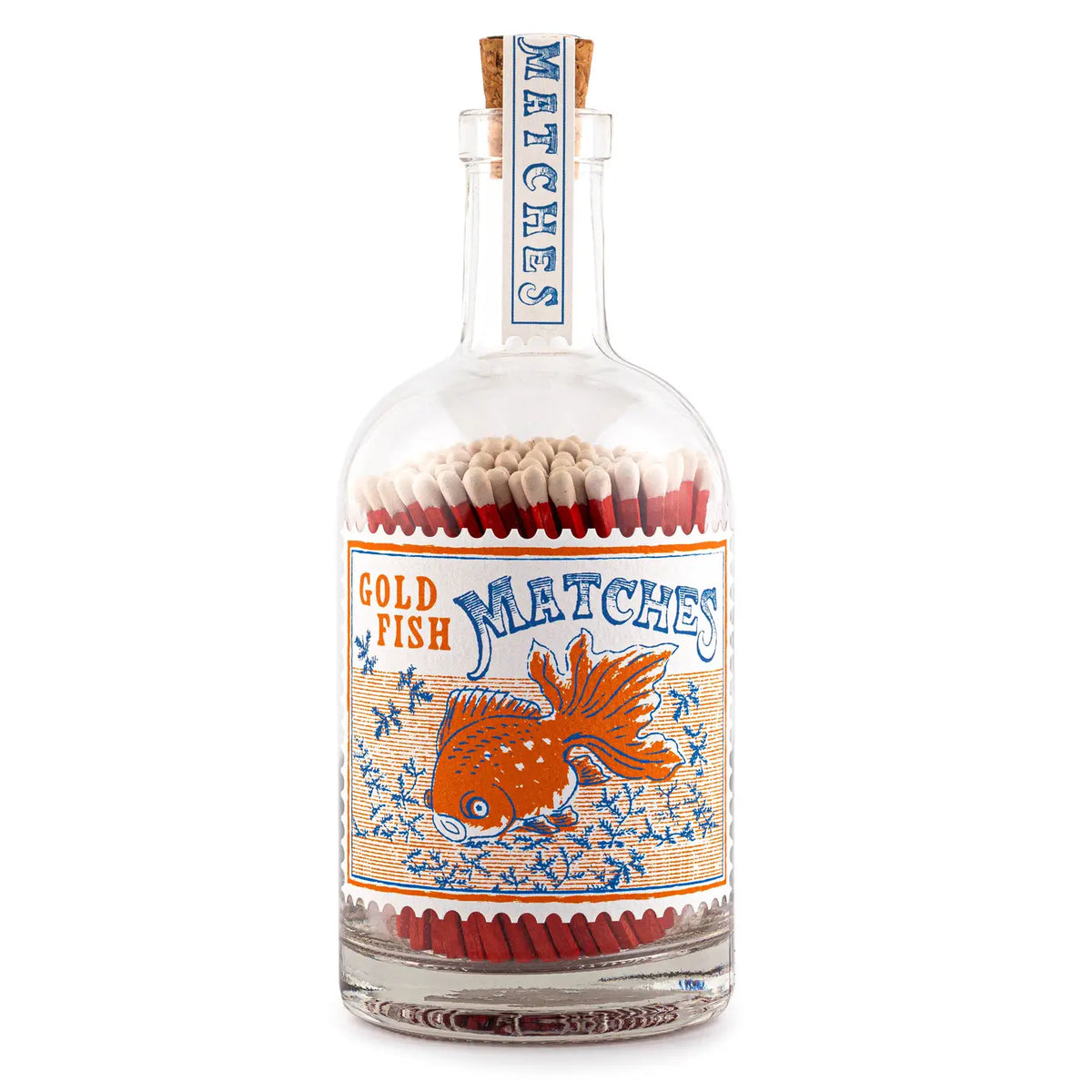 Archivist Gallery Goldfish Stamp Match Bottle