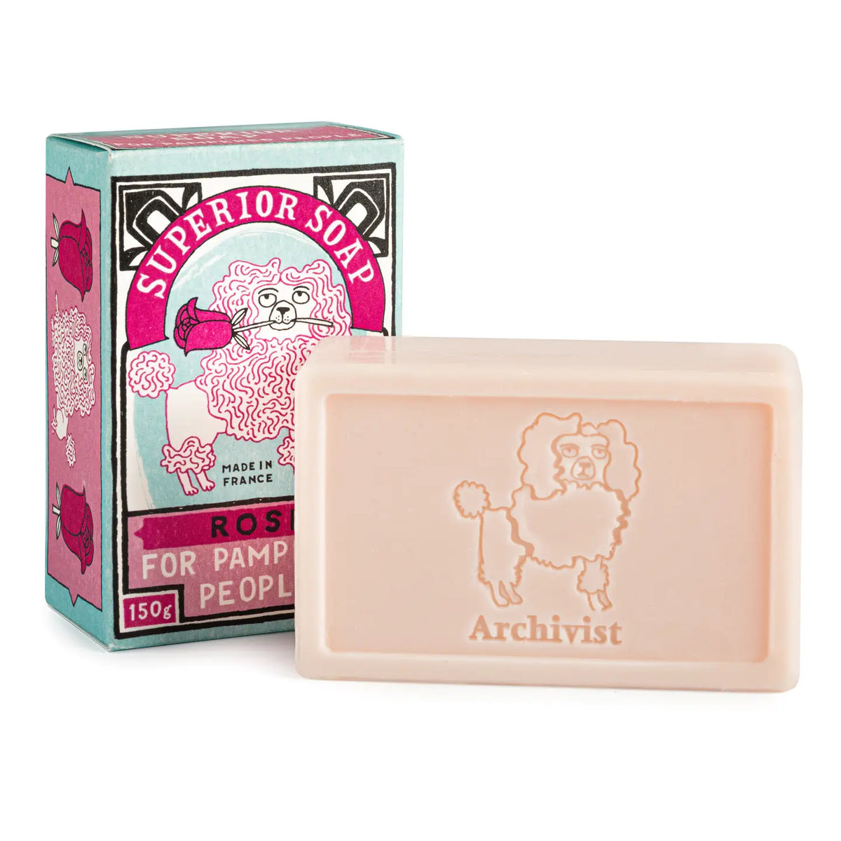 Archivist Gallery Rose Poodle Soap