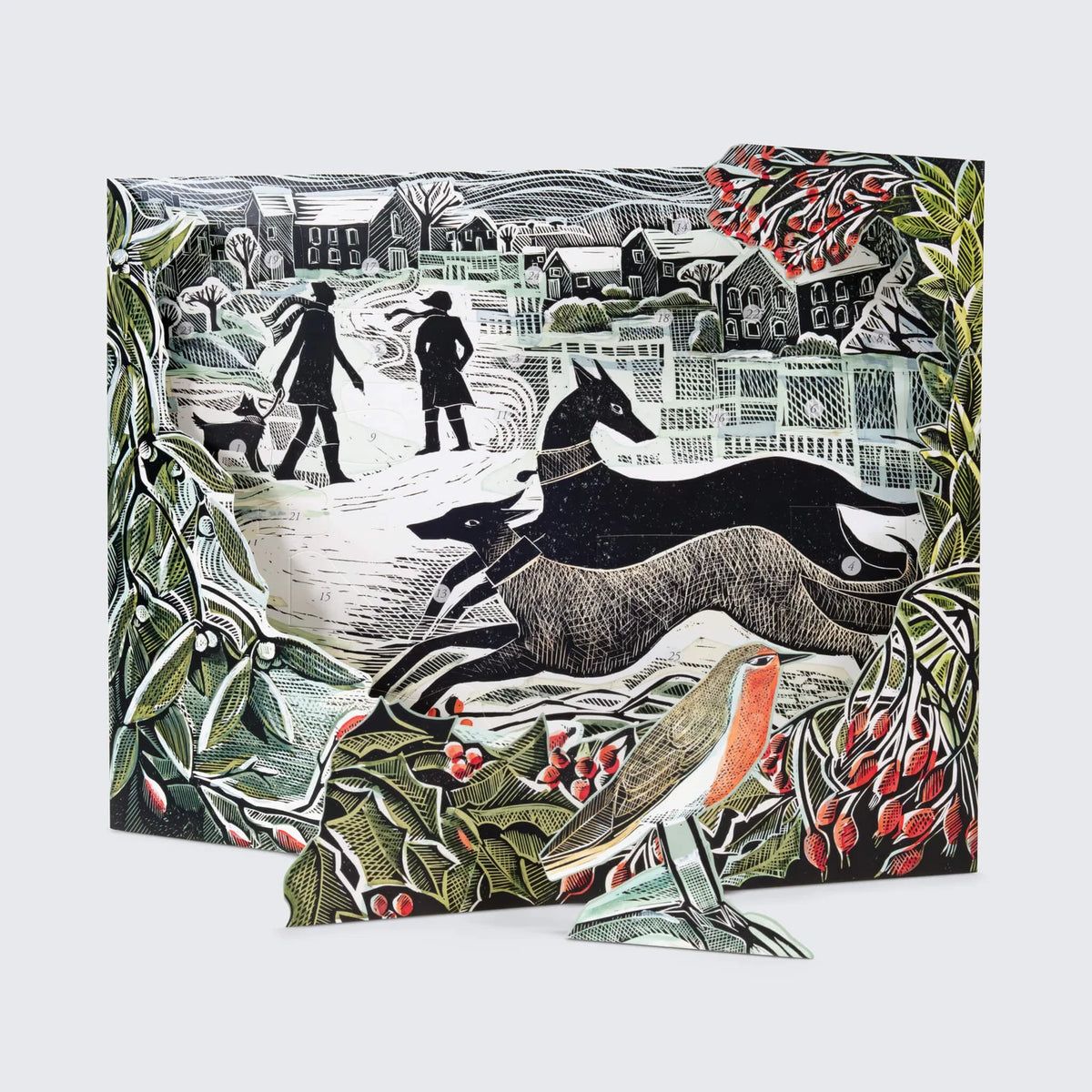 Art Angels Whippet Wonderland Advent Calendar