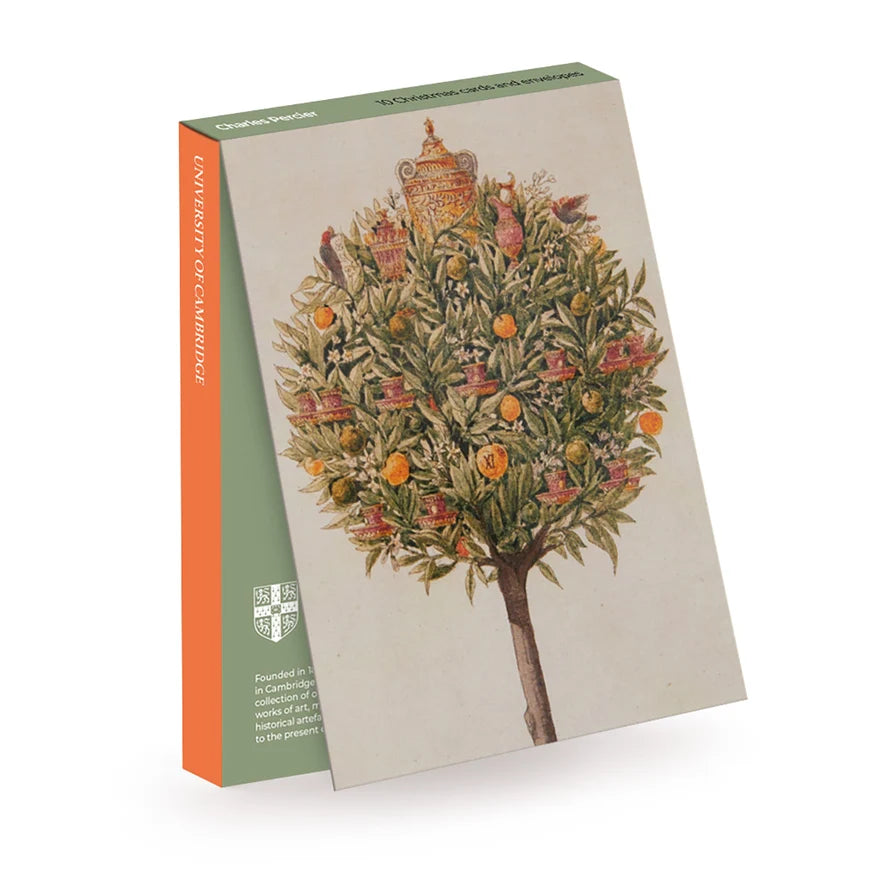 Art Press Charles Percier An Orange Tree 10 Pack of Christmas Cards