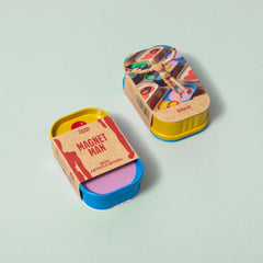 Block Design Magnet Man