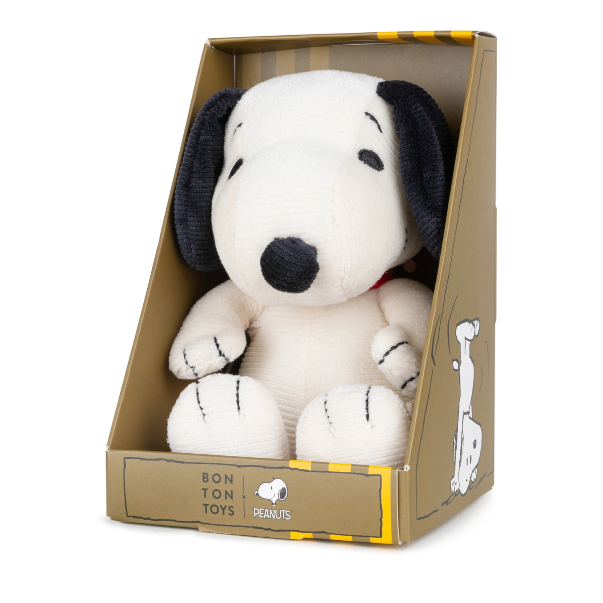 Bon Ton Toys Snoopy Corduroy Cream in Giftbox 17 cm