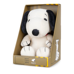 Bon Ton Toys Snoopy Corduroy Cream in Giftbox 17 cm