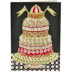 Cambridge Imprint Large Cake Of Good Hope Birthday Card