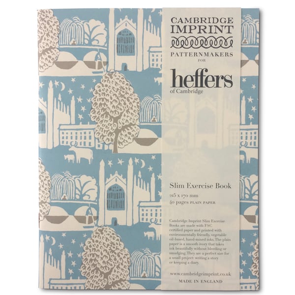 Cambridge Imprint Plain Exercise Book Cambridge Summer (Heffers)