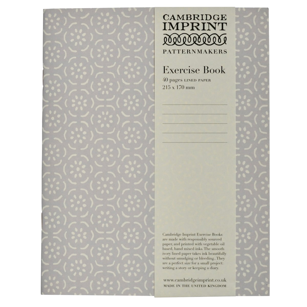 Cambridge Imprint Lined Exercise Book Small Pear Halves Autumn Crocus