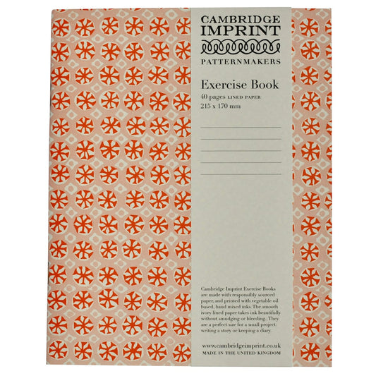 Cambridge Imprint Lined Exercise Book Sea Urchin Neon
