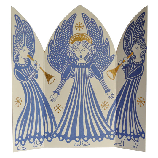 Cambridge Imprint Extra Special Choir of Angels Triptych Card