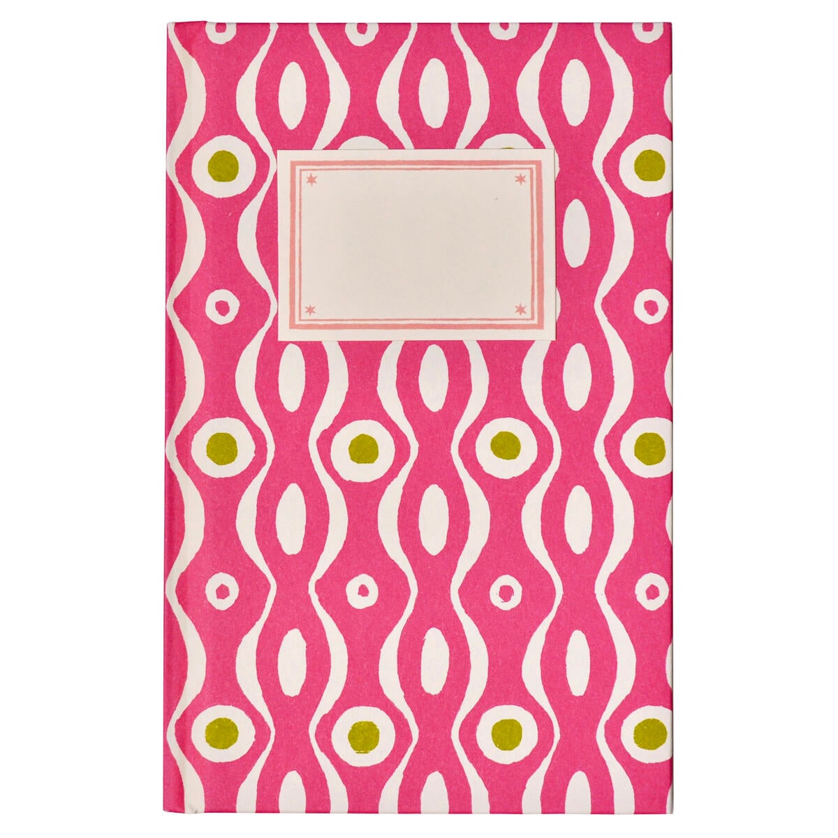 Cambridge Imprint Hardback Notebook Persephone Shocking Pink and Lettuce (Lined)