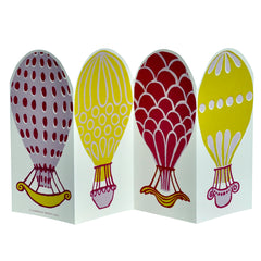 Cambridge Imprint Hot Air Balloons Blank Card