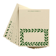 Cambridge Imprint Pack of Twelve Place Cards Pea Green