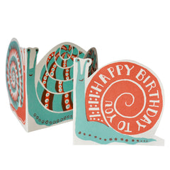 Cambridge Imprint Snail Mail Birthday Card