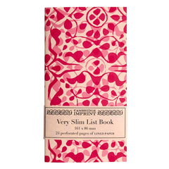 Cambridge Imprint Very Slim List Book Dappled Eton Mess