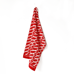 Cambridge Imprint Dogs Tea Towel