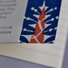 Cambridge Imprint Exercise Book Pinecone Blue and Red (Lined)