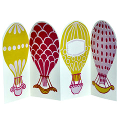Cambridge Imprint Hot Air Balloons Blank Card