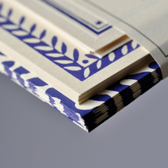 Cambridge Imprint Set of Notecards and Envelopes Kelp French Ultramarine