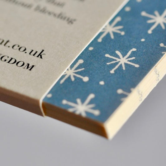 Cambridge Imprint Pocket Notebook Little Stars Faded Denim
