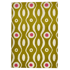 Cambridge Imprint Lined Pocket Notebook Persephone Bright Olive and Cool Pink