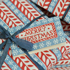 Cambridge Imprint Six Pack of Mini Merry Christmas Gift Cards