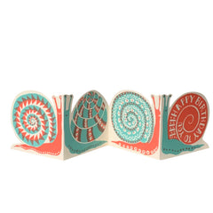 Cambridge Imprint Snail Mail Birthday Card