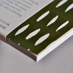 Cambridge Imprint Square Lined Notebook Seed Olive