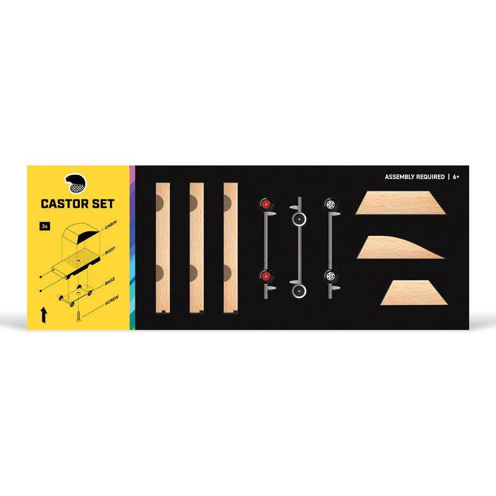 Candylab Castor Set of 3